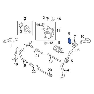 Toyota OE - Engine Coolant Outlet Gasket