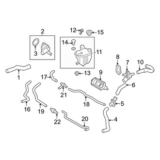 Toyota OE - Cooling - Radiator & Components (Reservoir & Hoses)