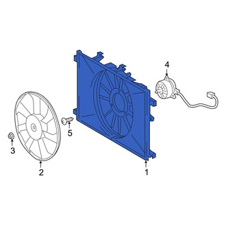 Toyota OE - Engine Cooling Fan Shroud
