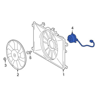 Toyota OE - Engine Cooling Fan Motor