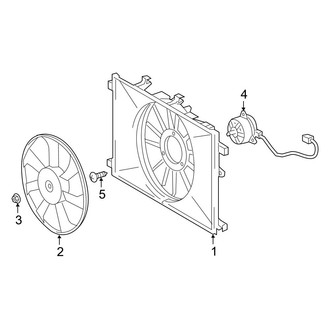Toyota OE - Cooling Fan (L / LE / XLE)