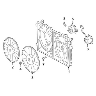 Toyota OE - Cooling Fan (FULL HYBRID EV-GAS (FHEV))