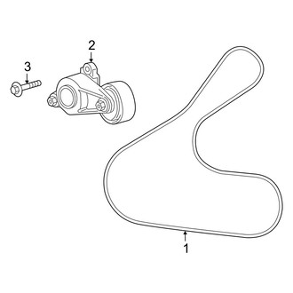 Toyota OE - Cooling - Belts & Pulleys (L / LE / XLE)