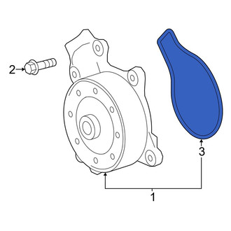 Toyota OE - Engine Water Pump Gasket