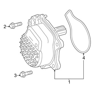 Toyota OE - Cooling - Water Pump (FULL HYBRID EV-GAS (FHEV))