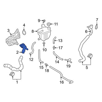 Toyota OE - Engine Coolant Inlet Flange