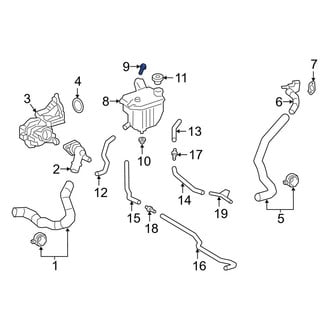 Toyota OE - Bumper Impact Bar Bolt