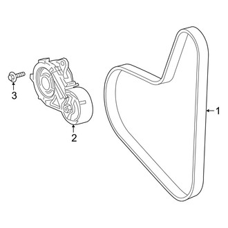 Toyota OE - Cooling - Belts & Pulleys (Sedan 2.0L)
