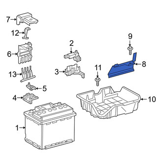 Toyota OE - Battery Hold Down