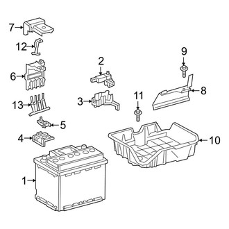 Toyota OE - Electrical - Battery (Japan Built)