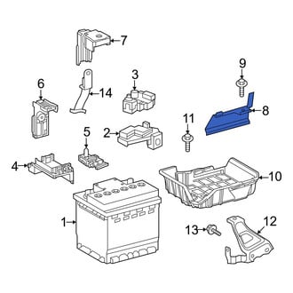 Toyota OE - Battery Hold Down