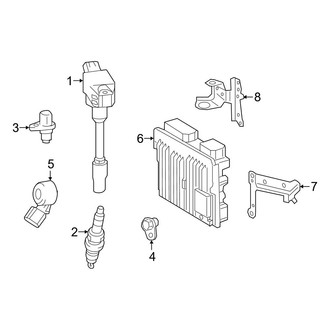 Toyota OE - Electrical - Ignition System (LE / SE / XSE Sedan)