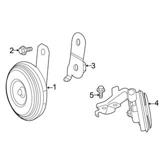 Toyota OE - Electrical - Horn (Sedan)