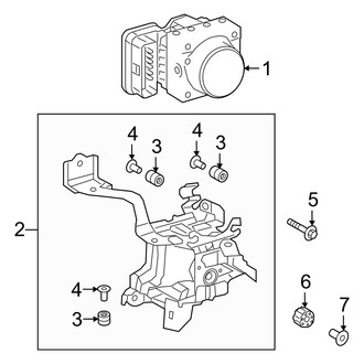 Toyota OE - Electrical - ABS Components (Hybrid LE)