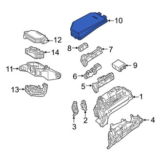 Toyota OE - Upper Fuse and Relay Center Cover