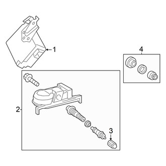 Toyota OE - Electrical - Tire Pressure Monitor Components (USA Built)