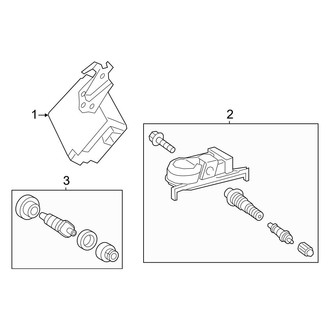 Toyota OE - Electrical - Tire Pressure Monitor Components (Japan Built)