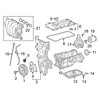 Toyota OE - Front Engine Crankshaft Seal