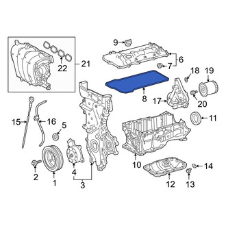Toyota OE - Engine Valve Cover Gasket