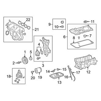 Toyota OE - Engine / Transaxle - Engine Parts (FULL HYBRID EV-GAS (FHEV))
