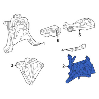Toyota OE - Left Engine Mount