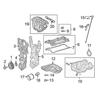 Toyota OE - Engine / Transaxle - Engine Parts (SE / SE Nightshade / XSE)