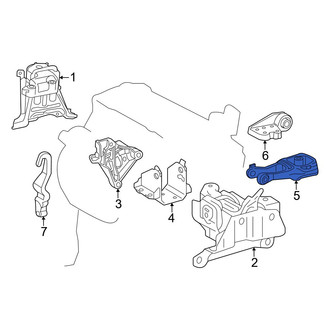 Toyota OE - Engine Support Rod