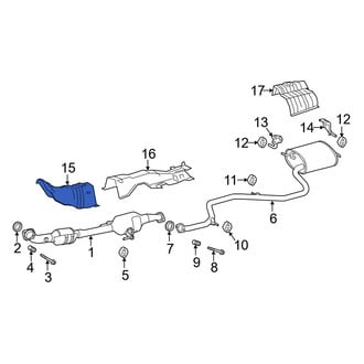 Toyota OE - Front Floor Pan Heat Shield