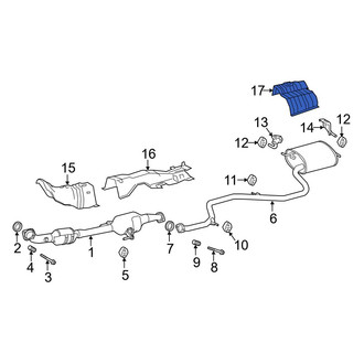 Toyota OE - Rear Floor Pan Heat Shield