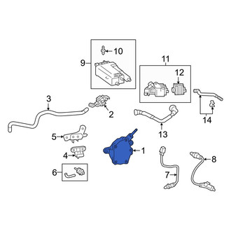 Toyota OE - Power Brake Booster Vacuum Pump