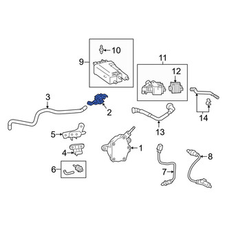 Toyota OE - Vapor Canister Purge Solenoid