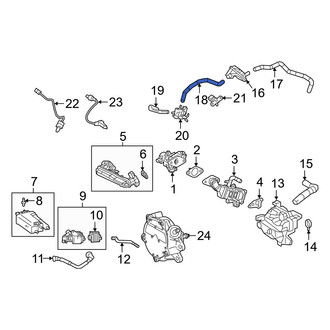 Toyota OE - Evaporative Emissions System Lines