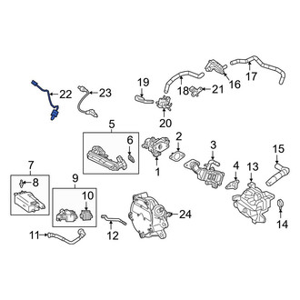 Toyota OE - Front Oxygen Sensor