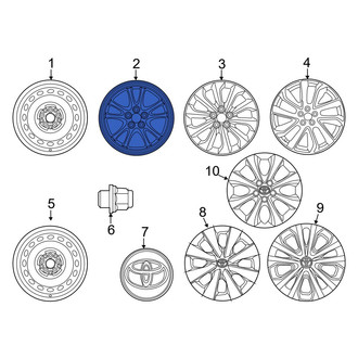 Toyota OE - Wheel