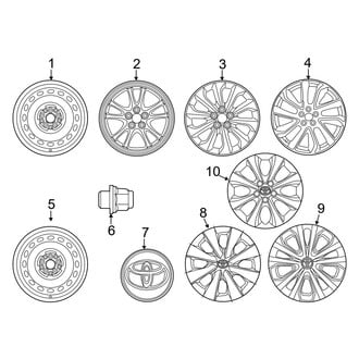 Toyota OE - Wheels (Japan Built)