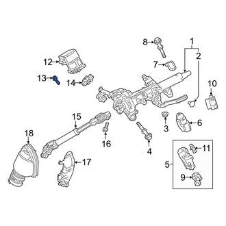 Toyota OE - Power Steering Control Module Bolt