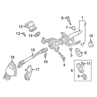 Toyota OE - Steering Column Assembly (USA Built)