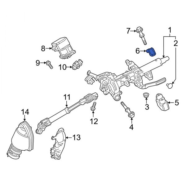 Steering Column Clamp