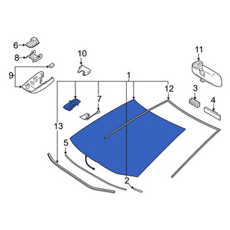 Toyota OE - Front Windshield