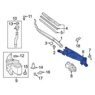 Toyota OE - Wiper Linkage