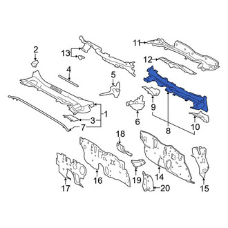 Toyota OE - Front Cowl Panel
