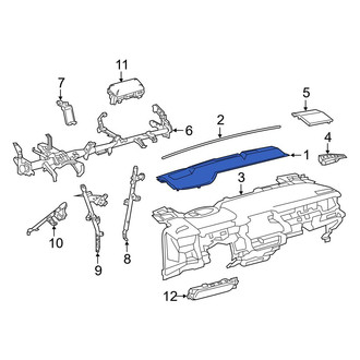 Toyota OE - Left Lower Instrument Panel Trim Panel