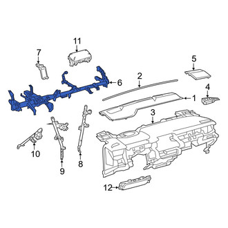 Toyota OE - Instrument Panel Reinforcement