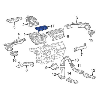 Toyota OE - Center Dashboard Air Vent