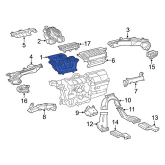 Toyota OE - HVAC Duct Adapter