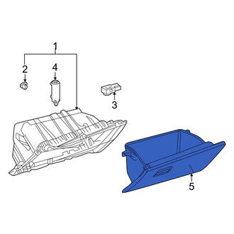 Toyota OE - Front Glove Box Door