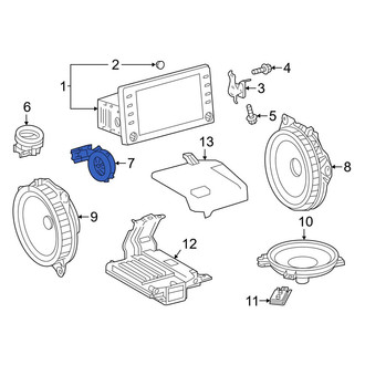 Toyota OE - Rear Speaker