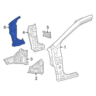 Toyota OE - Left Inner Body A-Pillar