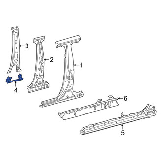 Toyota OE - Left Lower Body B-Pillar