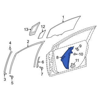 Toyota OE - Front Left Window Regulator